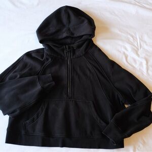 Scuba Oversized Half Zip Hoodie